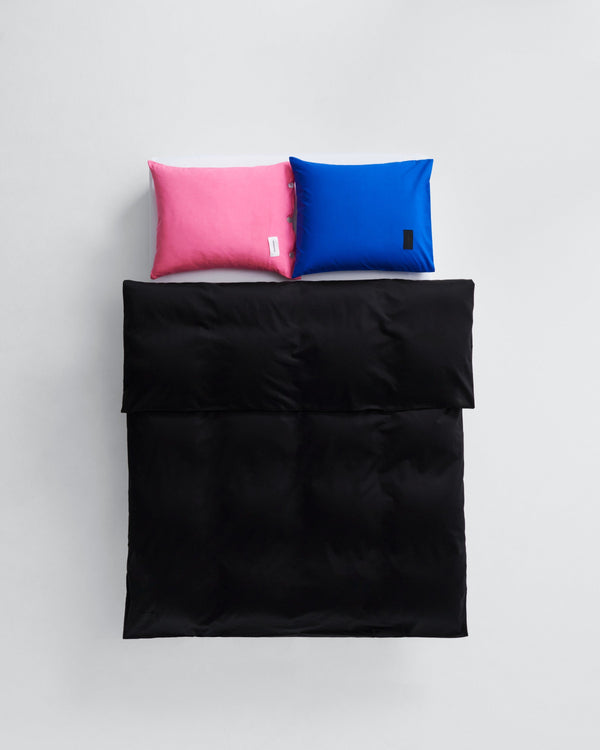 Pure duvet cover | Black Sateen